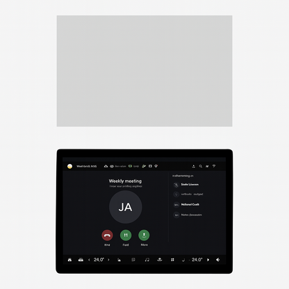 DISPRO Screenprotector ZEEKR 001 – Matte Anti-Fingerprint
