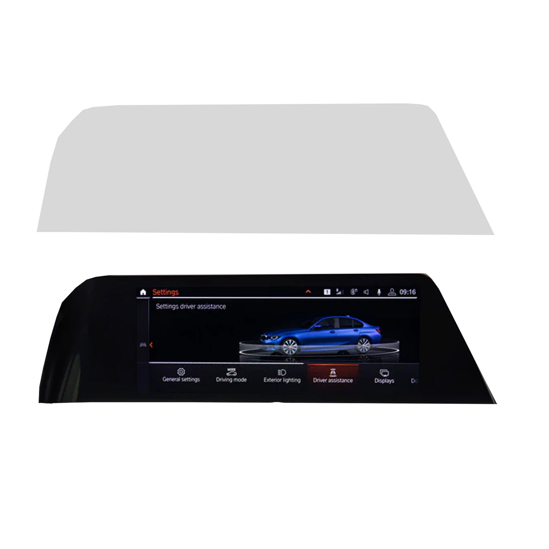 BMW 2 Series G42 display protector (2021 - 2022)