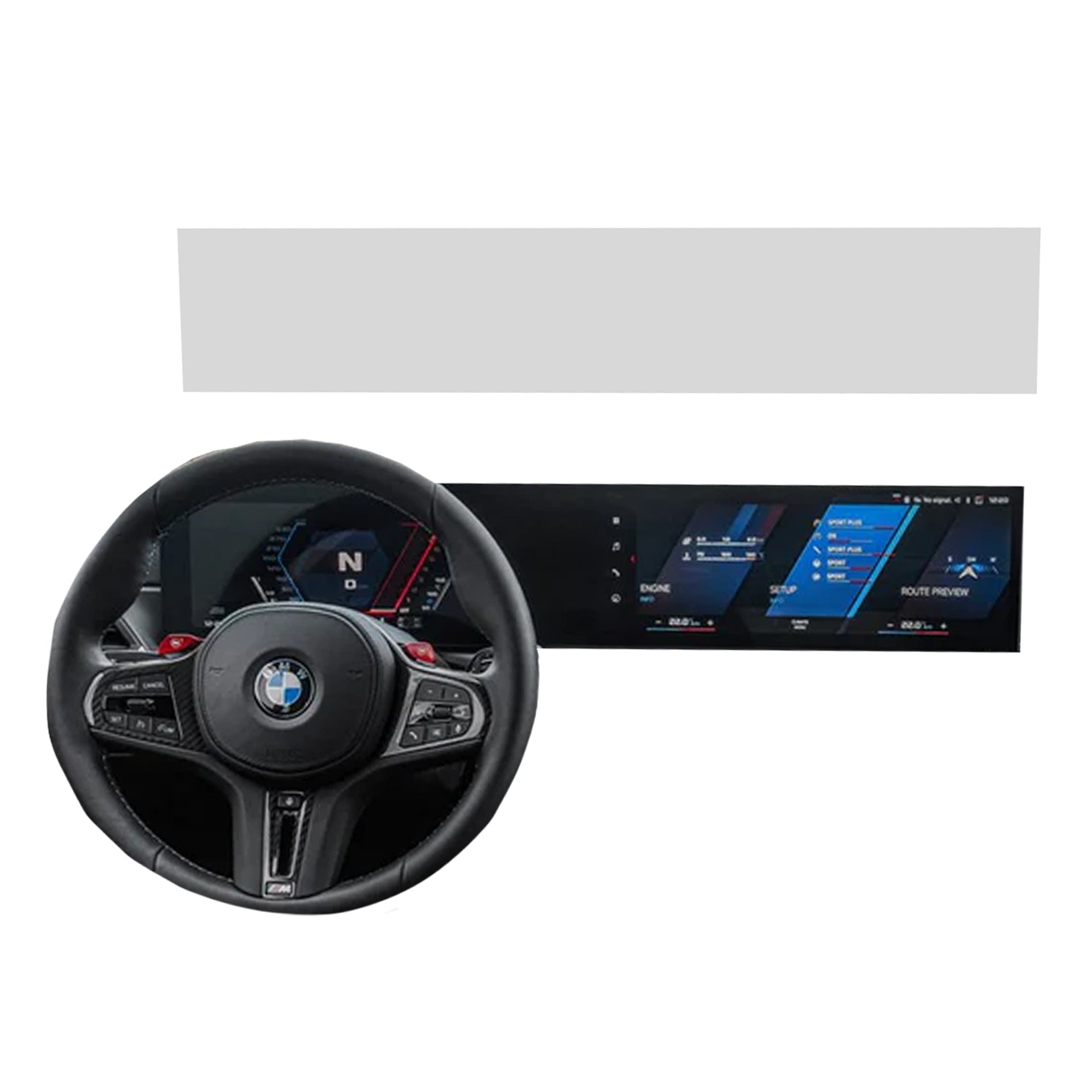 BMW M2 G87 Displayprotector - Antifingerprint