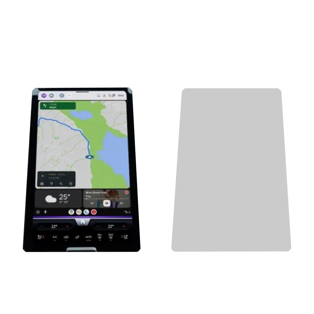 DISPRO Screenprotector voor Ford Explorer Electric – Matte Antifingerprint