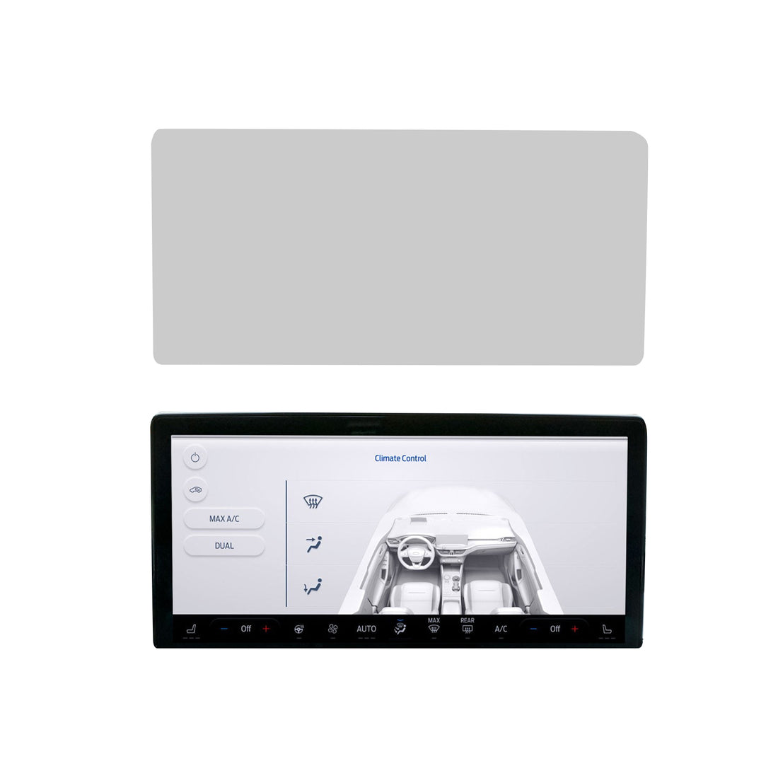 DISPRO Screenprotector voor Ford Kuga SYNC 4 (2024) – Matte Antifingerprint