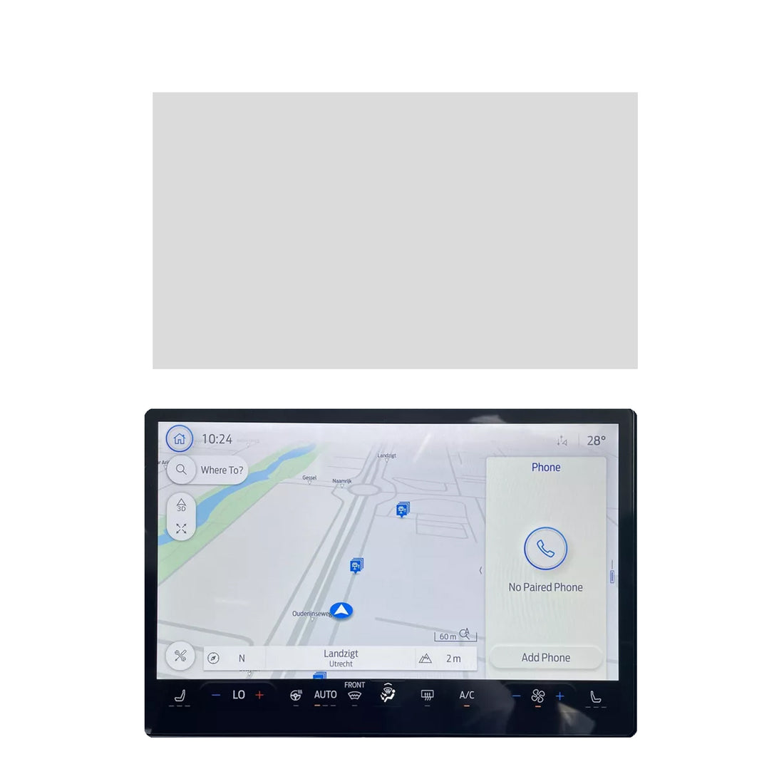 DISPRO Screenprotector Ford Puma SYNC 4 – Matte Anti-Fingerprint