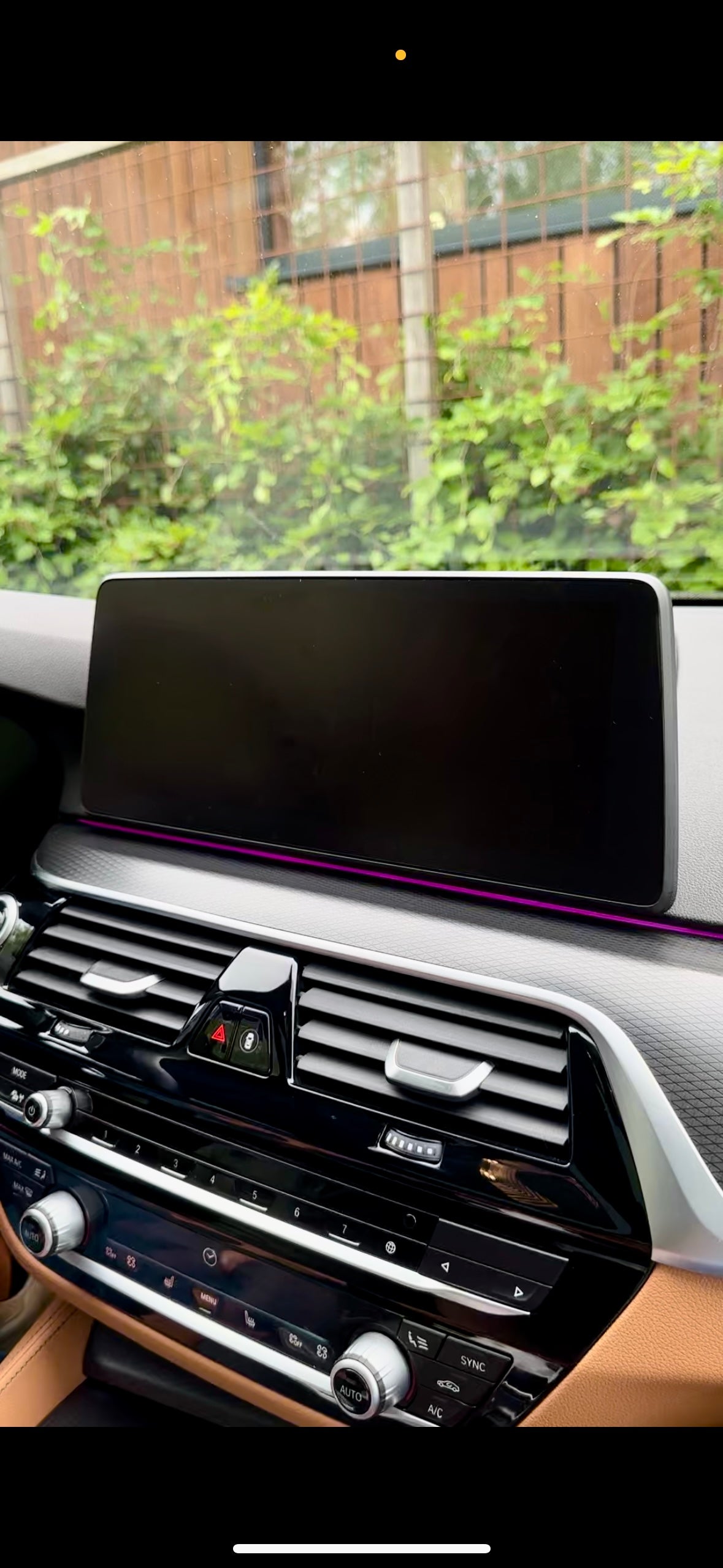 BMW 5 Serie G30/G31 Displayprotector - Antifingerprint