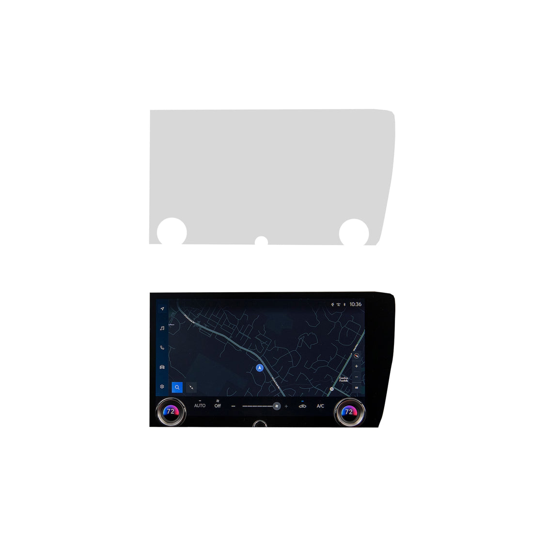 DISPRO Screenprotector Lexus NX – Matte Anti-Fingerprint