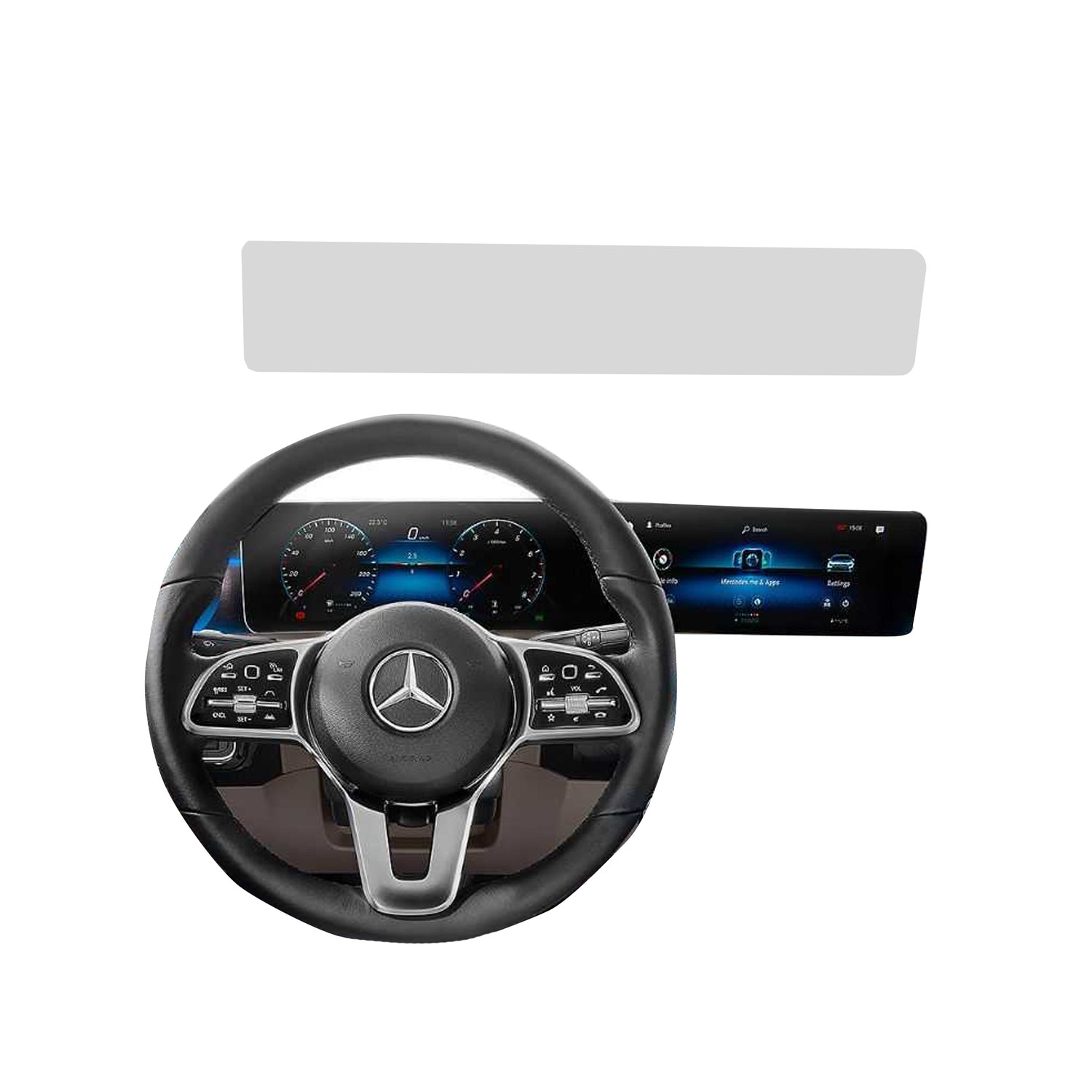 Mercedes A Klasse W177 Screenprotector - Antifingerprint