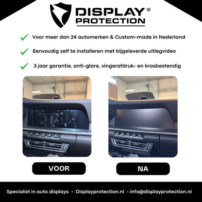 BMW 5 Serie G30/G31 Displayprotector - Antifingerprint