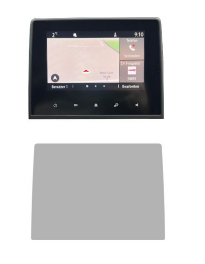 DISPRO Screenprotector Renault Captur – Matte Anti-Fingerprint