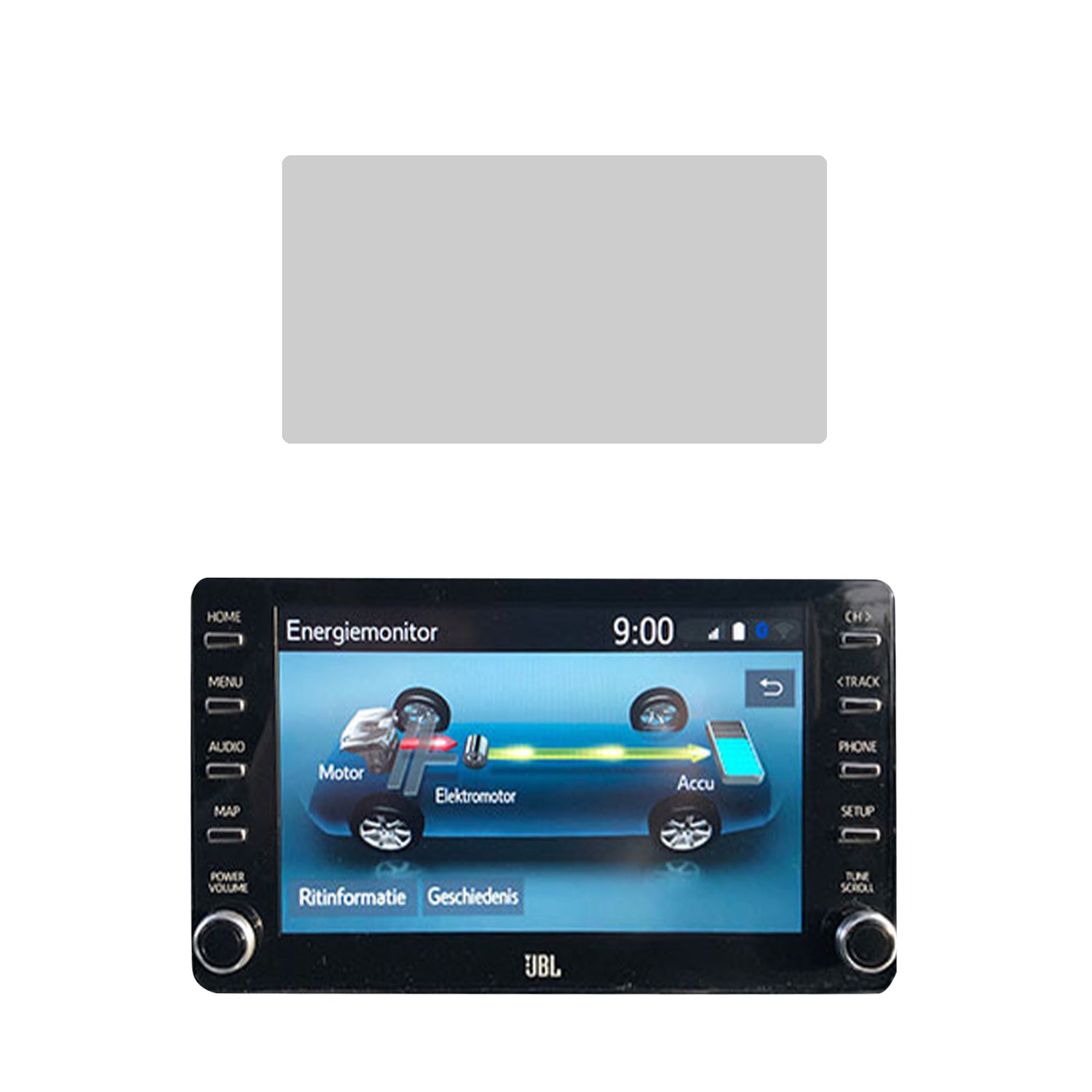 DISPRO Screenprotector Toyota C-HR – Matte Anti-Fingerprint