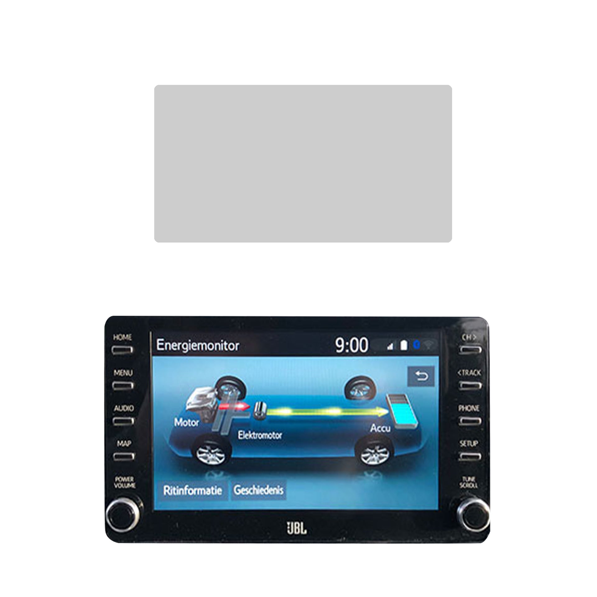 DISPRO Screenprotector Toyota C-HR – Matte Anti-Fingerprint
