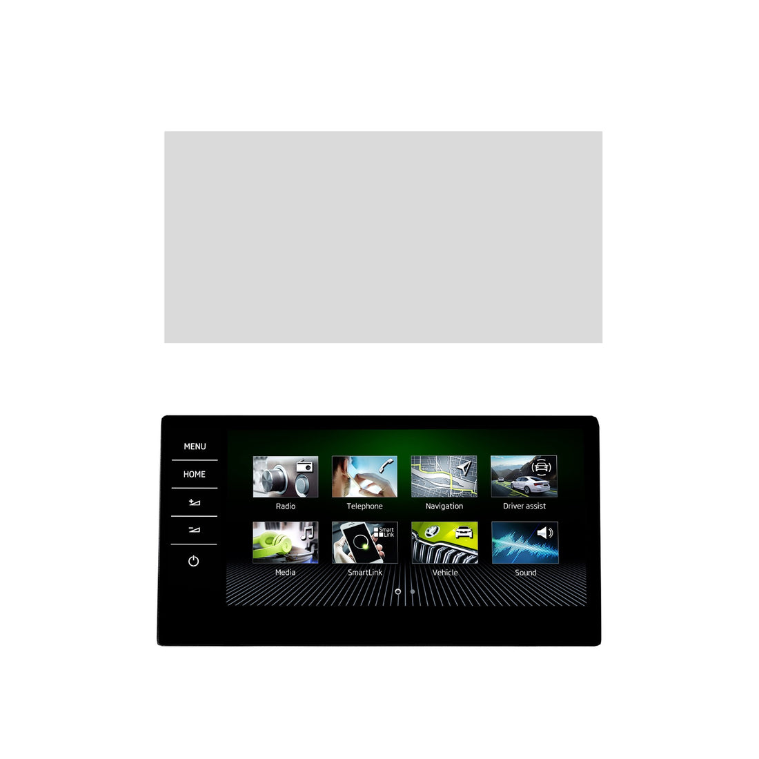 Skoda Kodiaq Gen 1 screen protector (2017 - 2022) Full screen