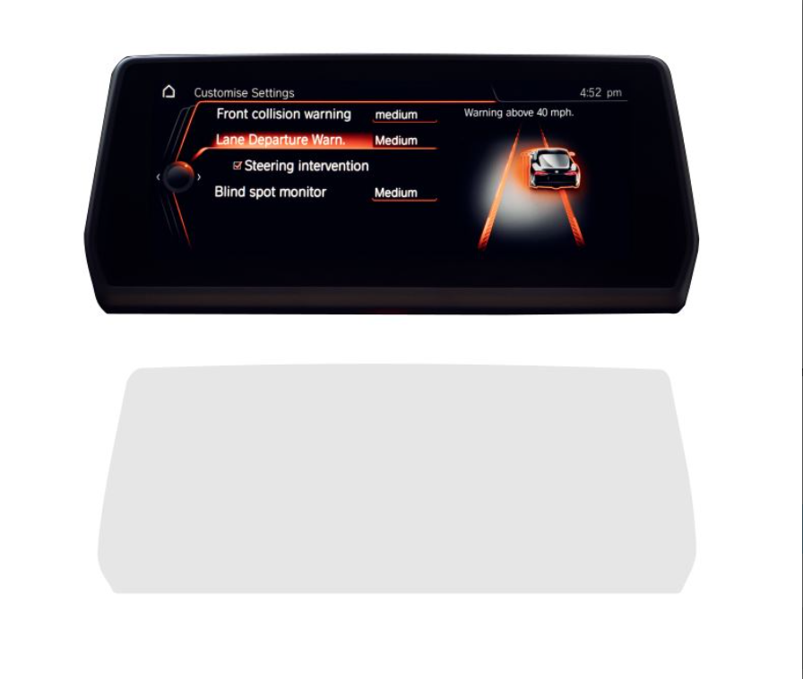 DISPRO Screenprotector Toyota Supra – Matte Anti-Fingerprint